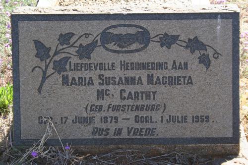 3 Maria Furstenburg grave