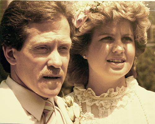 Adriaan and Elsie Labuschagne at their wedding