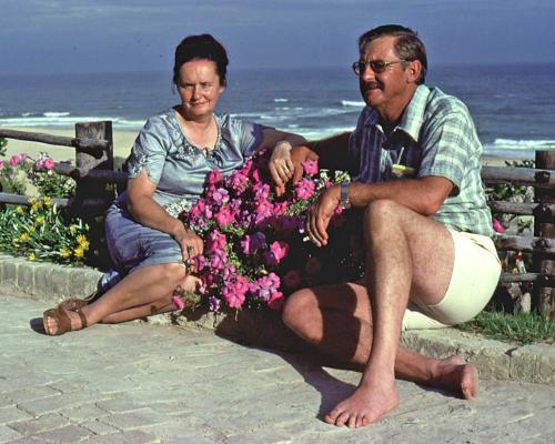 Cornelia and Michael(their holiday house Port Alfred)