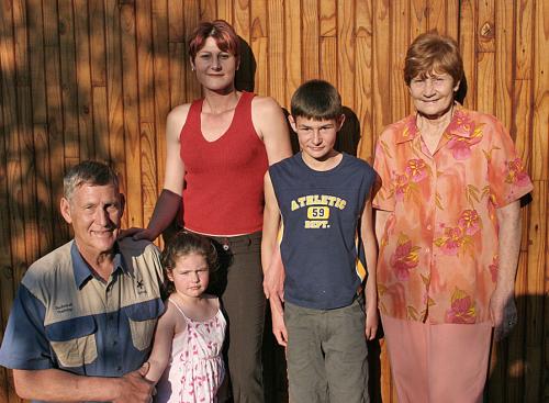 Hendrik, Helen and daughter