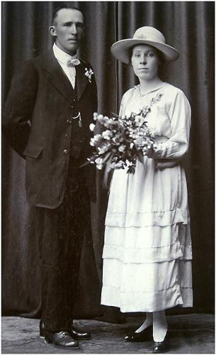 J Dreyer and Anna(Pretorius) wedding