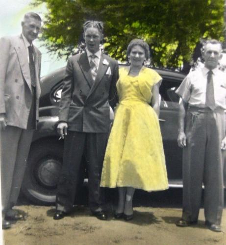 Japie van Staden and Hannetjie van der Walt`s wedding