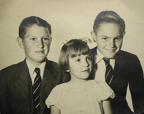 Children Michael, Anna and Zacharias van den Berg