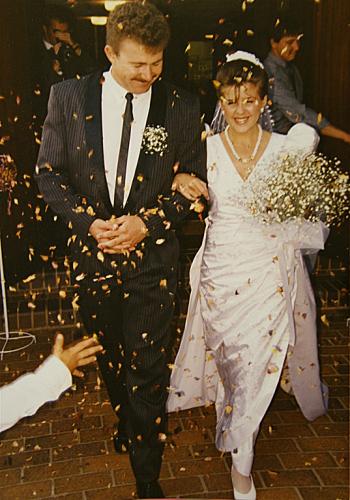 Their Son Willem`s wedding